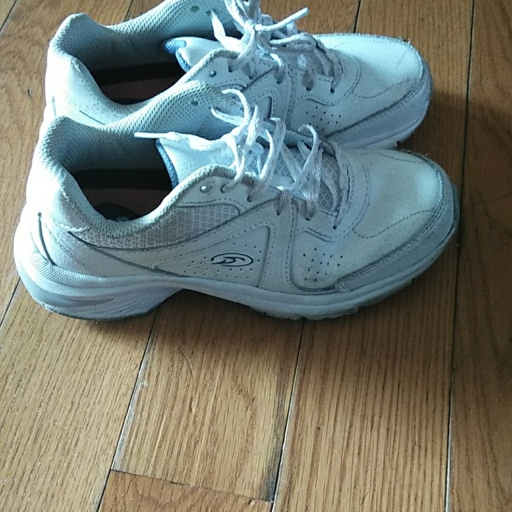 White cheerleading sneakers